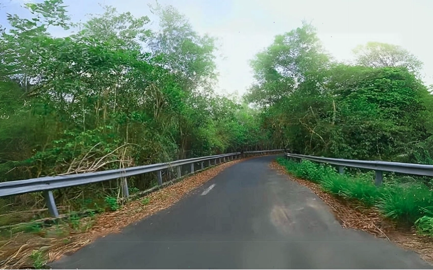 Tuyến đường từ núi Bà Đen đến chân núi Cậu
