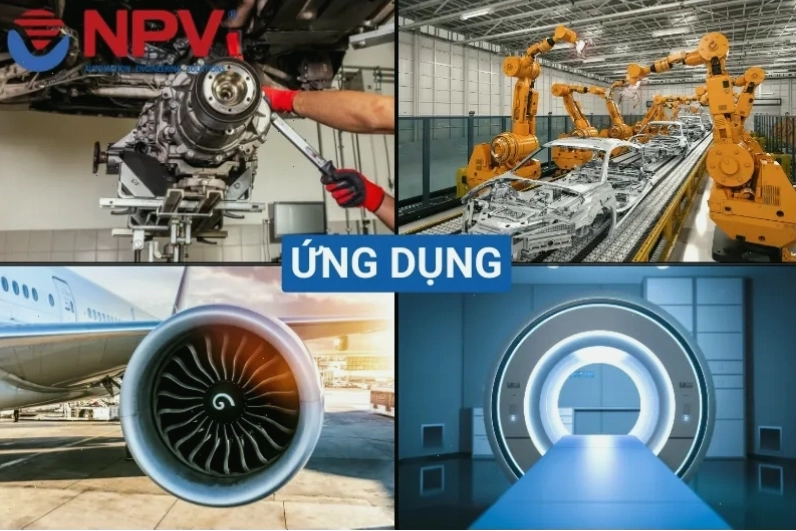 Ứng dụng thực tế của hệ thống bánh răng cấu trúc hành tinh