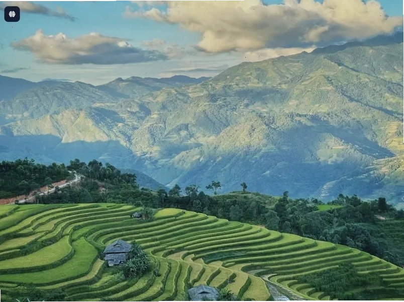 Vẻ đẹp của ruộng bậc thang Hà Giang làm say đắm lòng người
