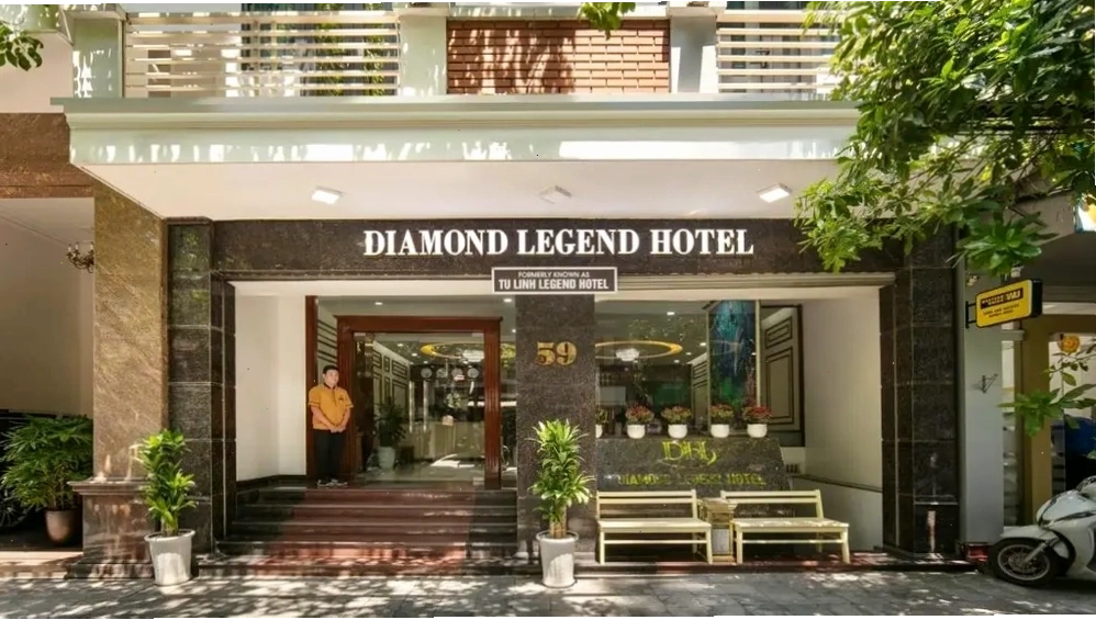 Vẻ đẹp kiến trúc tân cổ điển tại Diamond Legend Hotel