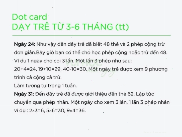Ví dụ minh họa phép nhân trong thực tế
