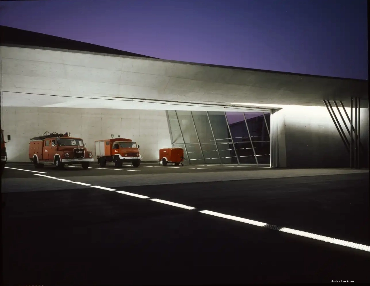 Vitra Fire Station công trình sớm của Zaha Hadid