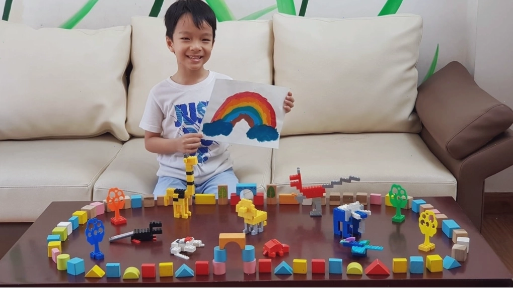 trò chơi lego giáo dục steam cho bé