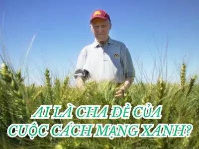 Ai là cha đẻ của cuộc cách mạng xanh toàn cầu?