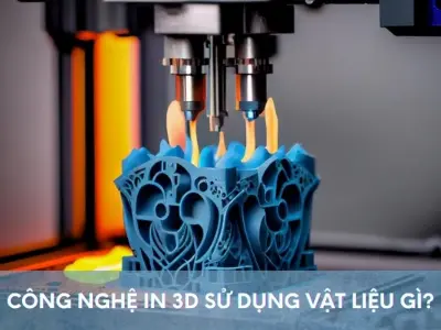 Công nghệ in 3D hiện dùng các loại vật liệu nào?