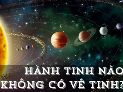 Trong Hệ Mặt Trời, hành tinh nào không vệ tinh?