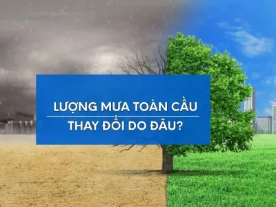 Lý do khiến lượng mưa toàn cầu thay đổi thất thường