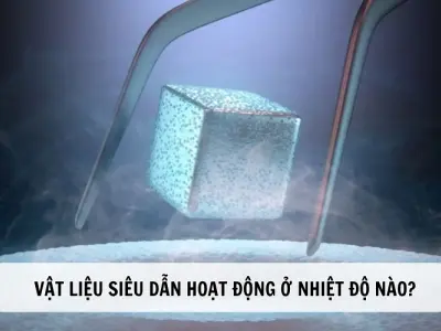 Nhiệt độ hoạt động của vật liệu siêu dẫn là bao nhiêu
