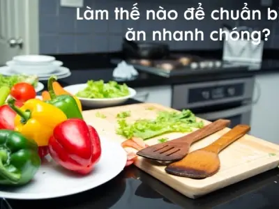 Làm thế nào để chuẩn bị bữa ăn nhanh chóng cho gia đình?