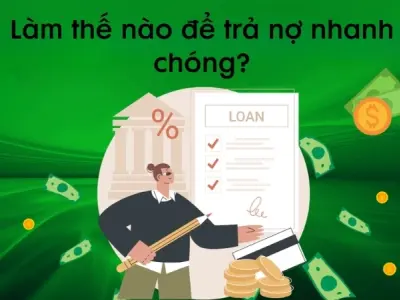 Làm thế nào để trả nợ nhanh chóng và không bị áp lực?