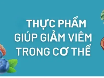 Thực phẩm nào giúp giảm viêm hiệu quả trong cơ thể?