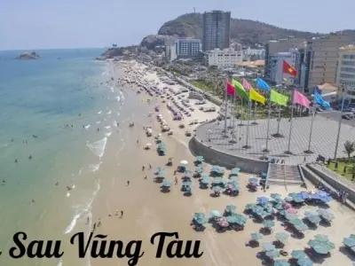 Bãi Sau Vũng Tàu - Bãi biển nổi tiếng với cát trắng mịn màng