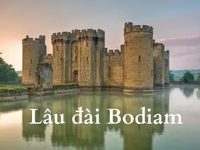 Lâu đài Bodiam – di sản trung cổ giữa lòng nước Anh
