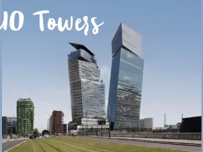 DUO Towers – Biểu tượng kiến trúc hiện đại của Singapore