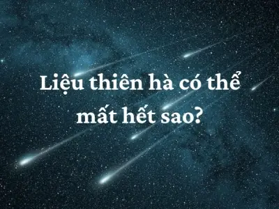 Sự thật về việc liệu thiên hà có thể mất hết sao không?
