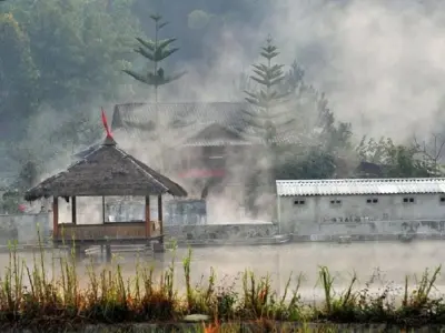 Ảnh mùa đông lạnh giá Mù Cang Chải đầy chất núi rừng