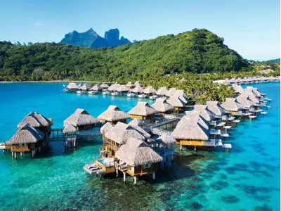 Khám phá mùa hè bãi biển Bora Bora Pháp tuyệt đẹp mê say
