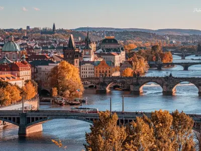 Khám phá mùa thu lá vàng Prague CH Séc lãng mạn tuyệt vời