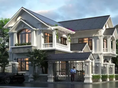 Xem ngay ảnh Nhà biệt thự Quy Nhơn với kiến trúc hiện đại