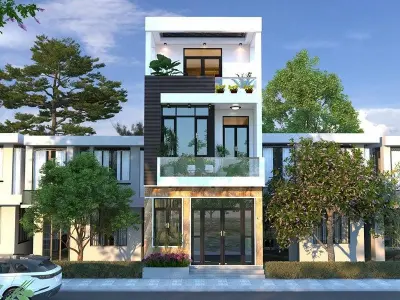Ngắm nhìn ảnh Nhà ống Cần Thơ đơn giản nhưng đầy tiện nghi