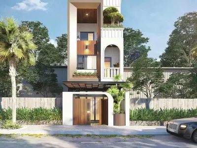 Chiêm ngưỡng không gian qua các ảnh Nhà ống Huế hiện đại