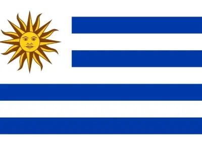 Tìm hiểu về Quốc kỳ Uruguay biểu tượng Mặt Trời đặc trưng