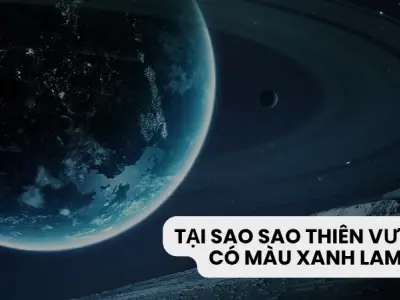 Tại sao sao Thiên Vương có màu xanh lam cuốn hút lạ kỳ?
