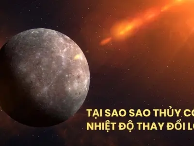 Tại sao sao Thủy có nhiệt độ thay đổi lớn giữa ngày và đêm?
