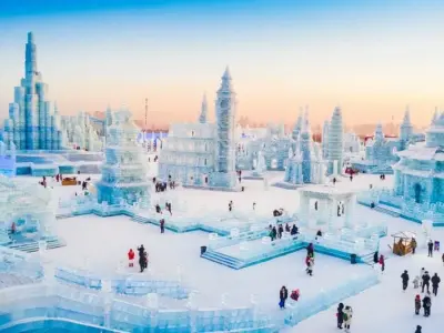 Tháp Cáp Nhĩ Tân – Biểu tượng kiến trúc bên sông Tùng Hoa