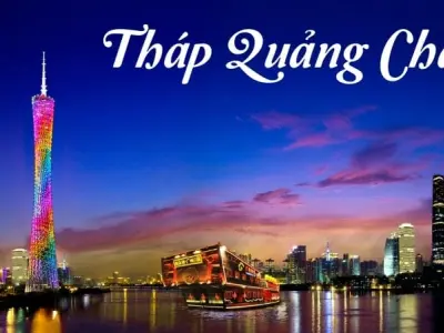 Tháp Quảng Châu – Biểu tượng hiện đại bên sông Châu Giang