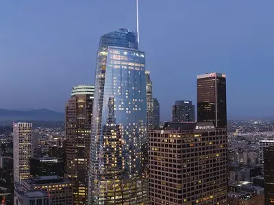 Tòa nhà Wilshire Grand Center biểu tượng kiến trúc LA