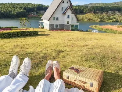 Gợi ý ảnh Villa nghỉ dưỡng Đà Lạt view núi đồi cực thơ mộng