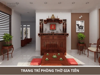 Bí quyết trang trí bàn thờ gia tiên đẹp chuẩn phong thủy năm 2026
