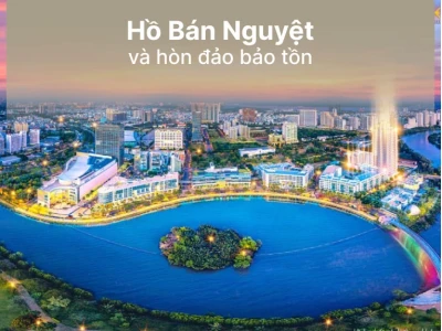 Công viên Hồ Bán Nguyệt: Viên ngọc xanh giữa lòng Sài Gòn