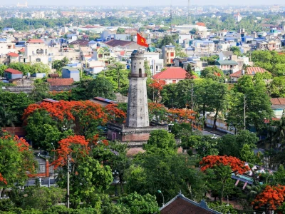 Cột cờ Nam Định: Biểu tượng lịch sử và kiến trúc Thành Nam