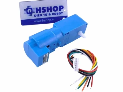 Encoder Motor: Hướng dẫn chi tiết về động cơ DC Servo có Encoder Ratio 1:45
