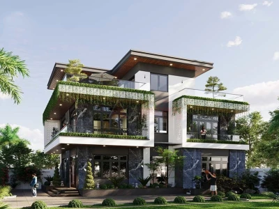 Khám phá các mẫu nhà 3 tầng đẹp ở nông thôn đón đầu xu hướng 2026