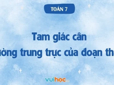 Tam giác cân là gì? Định nghĩa, tính chất và các dạng đặc biệt