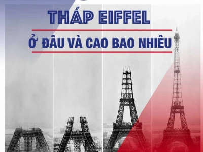 Tháp Eiffel của Pháp: Biểu tượng Paris và những điều kỳ diệu chưa kể