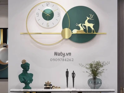 Top Mẫu Đồng Hồ Treo Tường Đơn Giản Mà Đẹp Cho Không Gian Sống Hiện Đại 2026